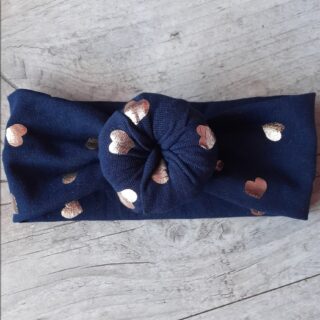 La Fabrique À DeDeuh - Bandeau Buns en Jersey de Coton Imprimé – 6 Couleurs au Choix