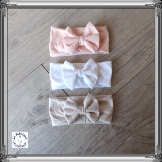 Bandeau nœud en jersey extensible 10 couleurs par la marque La Fabrique À DeDeuh La Fabrique À DeDeuh - Bandeau nœud en jersey extensible 10 couleurs