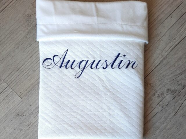 La Fabrique A DeDeuh - Couverture doublé en tissu matelassé personnalisé