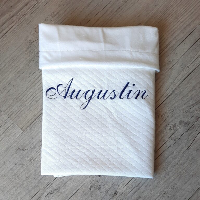 La Fabrique A DeDeuh - Couverture doublé en tissu matelassé personnalisé