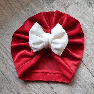 EDITION LIMITÉE Turban rouge, or, argent nœud, buns ou simple en velour ou à sequin extensible 5 couleurs par la marque La Fabrique À DeDeuh La Fabrique À DeDeuh - EDITION LIMITÉE Turban rouge, or, argent nœud, buns ou simple en velour ou à sequin extensible 5 couleurs