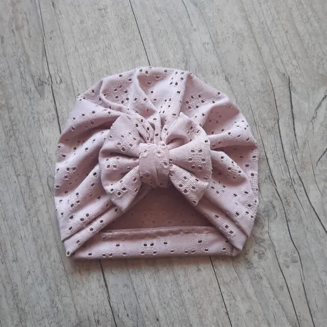 La Fabrique À DeDeuh - Turban nœud, buns ou simple en jersey ajouré extensible 3 couleurs