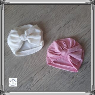 La Fabrique À DeDeuh - Turban nœud XXL en jersey extensible 10 couleurs