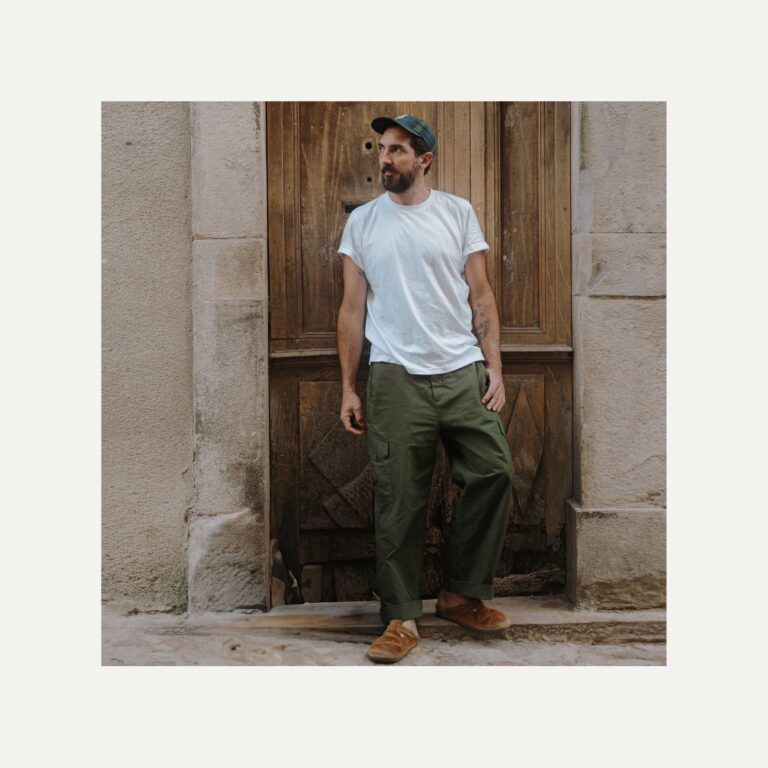 Bleu De Chauffe - Le T Shirt chanvre coton MWC - Blanc