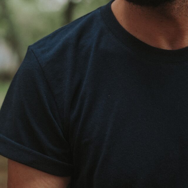 Bleu De Chauffe - Le T Shirt chanvre coton MWC - Navy