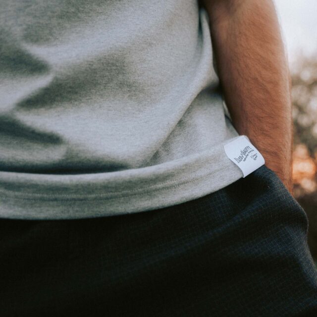 Bleu De Chauffe - Le T shirt Heavy weight champion - Gris Chiné