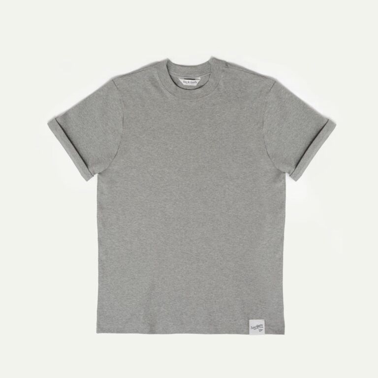 Bleu De Chauffe - Le T shirt Heavy weight champion - Gris Chiné