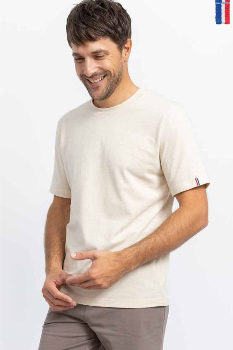 Monsieur Solfin - Tee-shirt coton et lin · Eugene