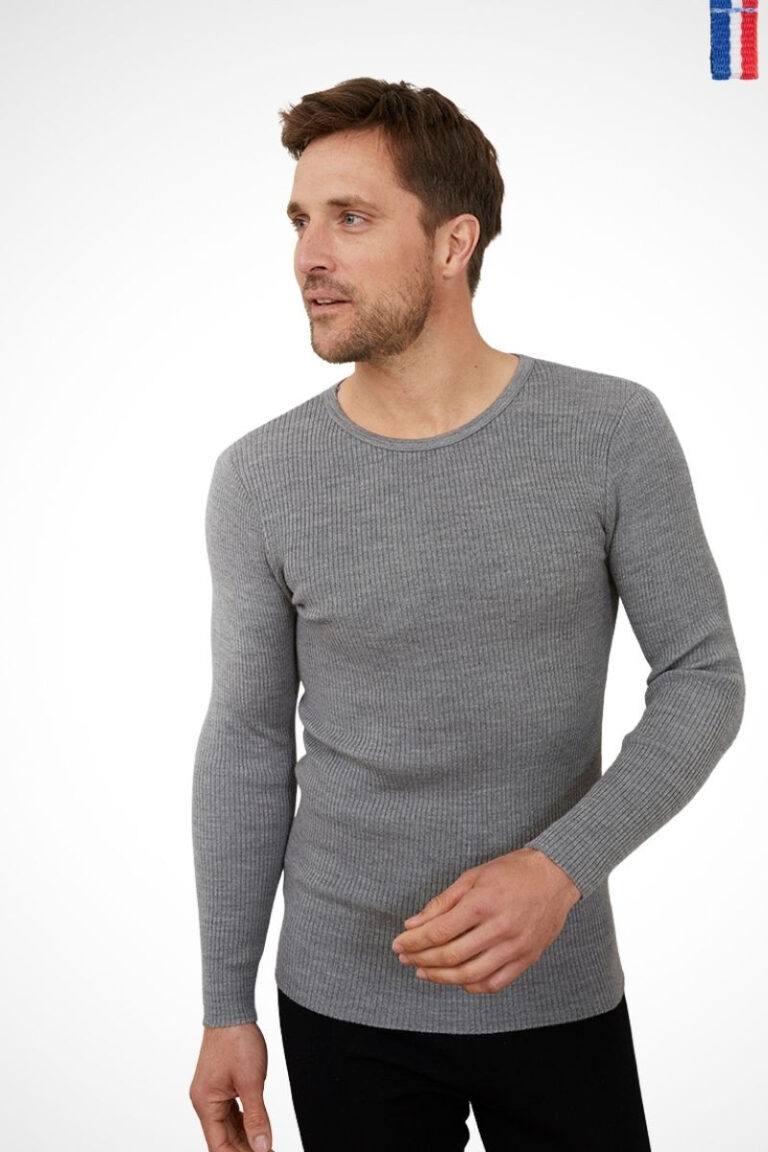 Monsieur Solfin - Tee-shirt thermique en laine · Jean