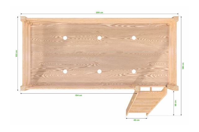 ABC MEUBLES - Lit mezzanine 1 place bois Sylvia 90x200 échelle inclinée