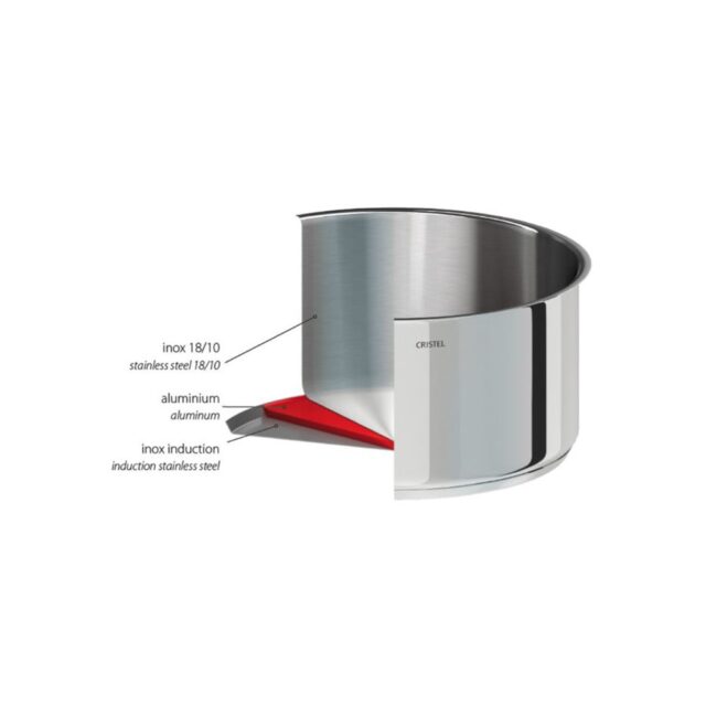 CRISTEL - Marmite CRISTEL Castel Pro en inox - 3 tailles