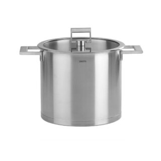 CRISTEL - Marmite Cristel Strate fixe en inox avec couvercle  2 tailles
