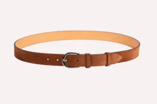 Daguet - Ceinture Achille – Velours marron