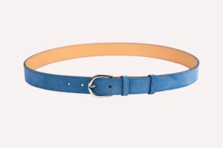 Daguet - Ceinture Achille – Velours bleu clair