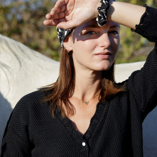 April et C - Gilet Mélio - Noir