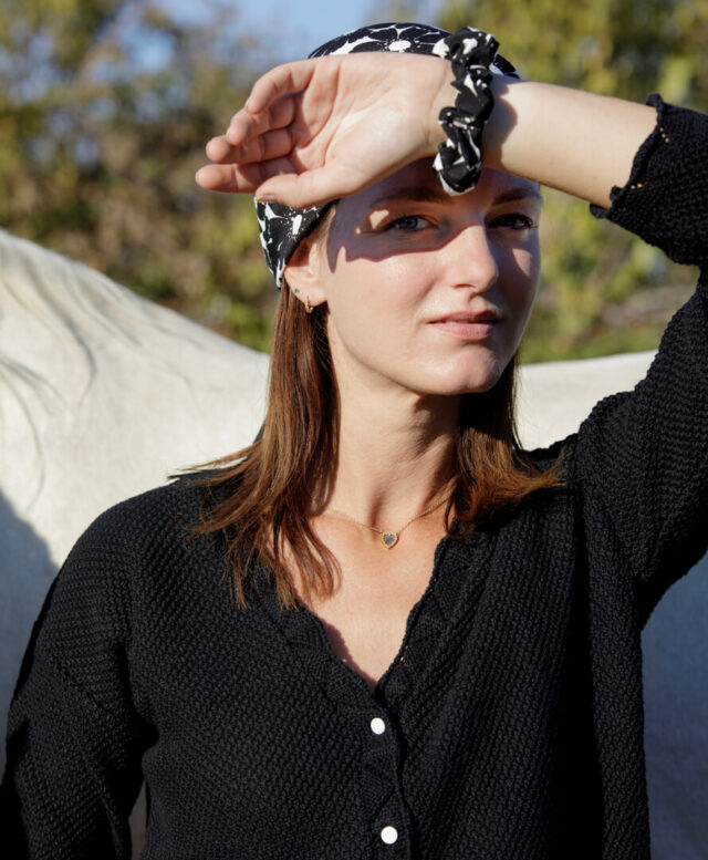 April et C - Gilet Mélio - Noir