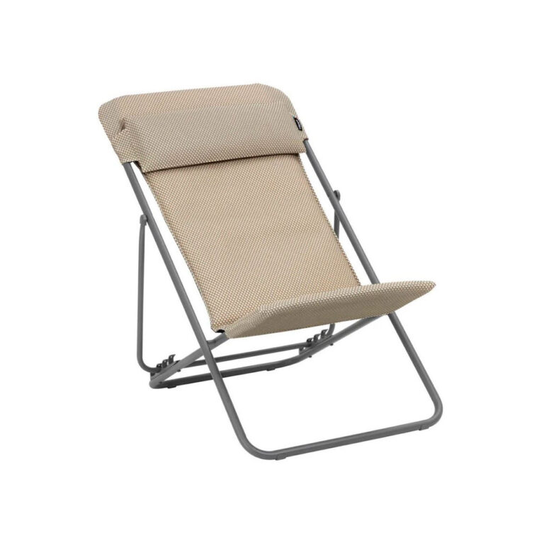 LAFUMA MOBILIER - Maxi Transat Plus Lafuma Mobilier Becomfort - 3 coloris