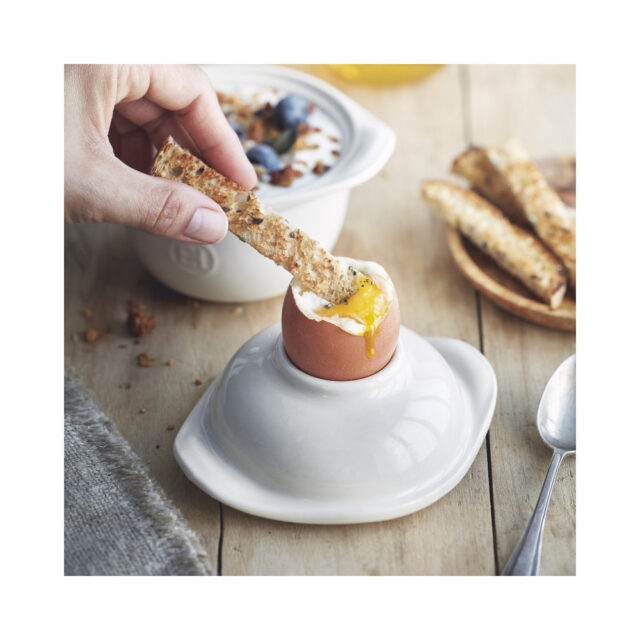 EMILE HENRY - Mini-cocotte l'oeuf Eggnest Emile Henry Argile