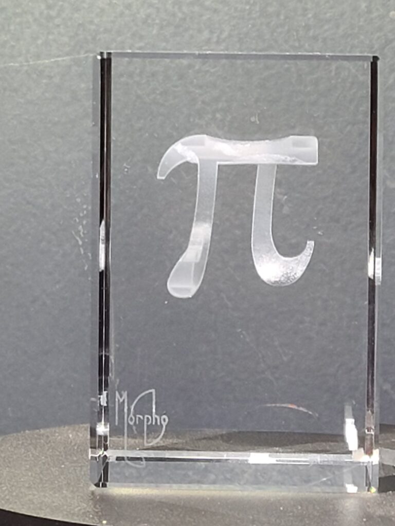 Digraphe - Tirage limité - œuvre "Equation Miroir" de l'artiste Morpho