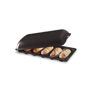 Emile Henry - Moule à mini baguettes EMILE HENRY Fusain