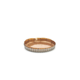 de Buyer - Moule à tarte DE BUYER cannelé en inox à fond amovible 24cm