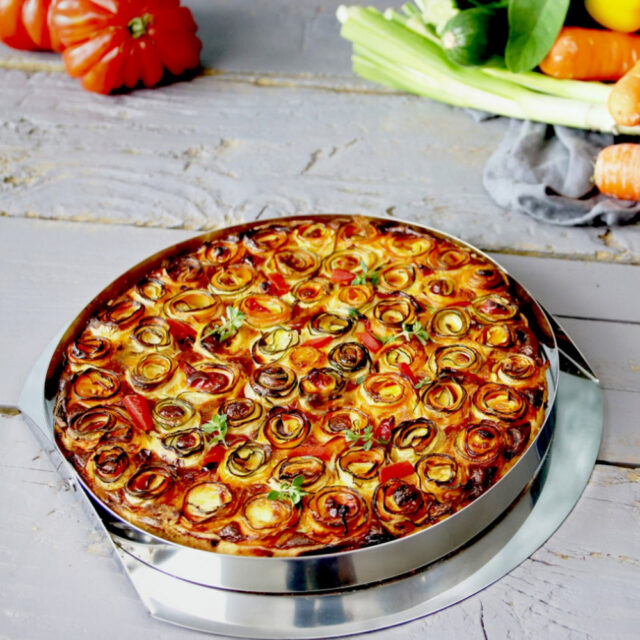 CRISTEL - Moule à tarte Cristel en inox 28cm