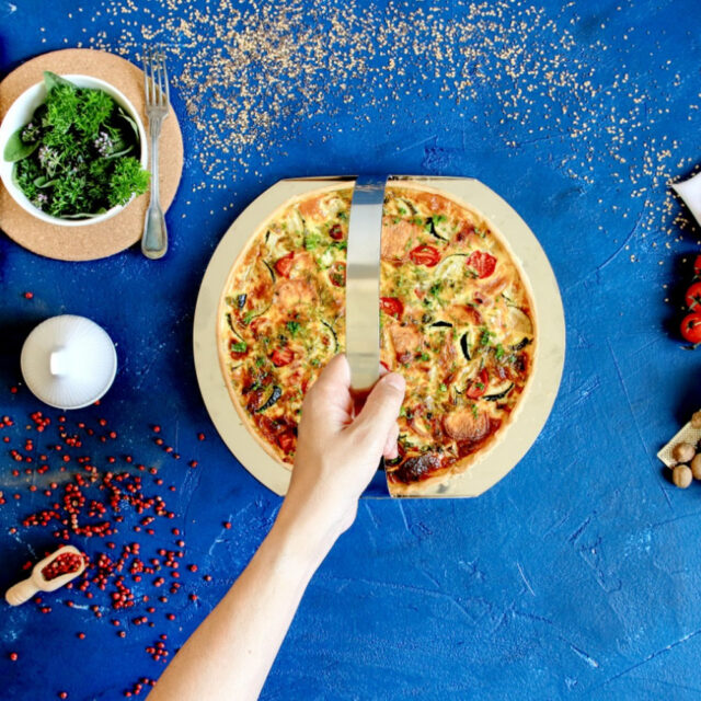 CRISTEL - Moule à tarte Cristel en inox 28cm