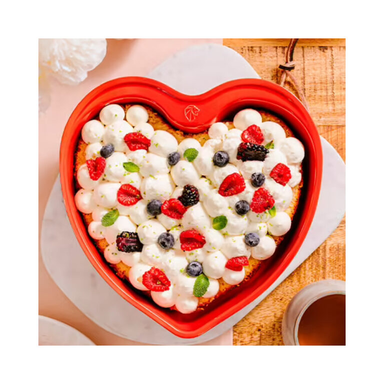 PEUGEOT SAVEURS - Moule coeur rouge PEUGEOT For you - 2 tailles