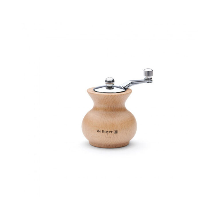 DE BUYER - Moulin à épices DE BUYER Boogie 7cm en bois - 2 coloris