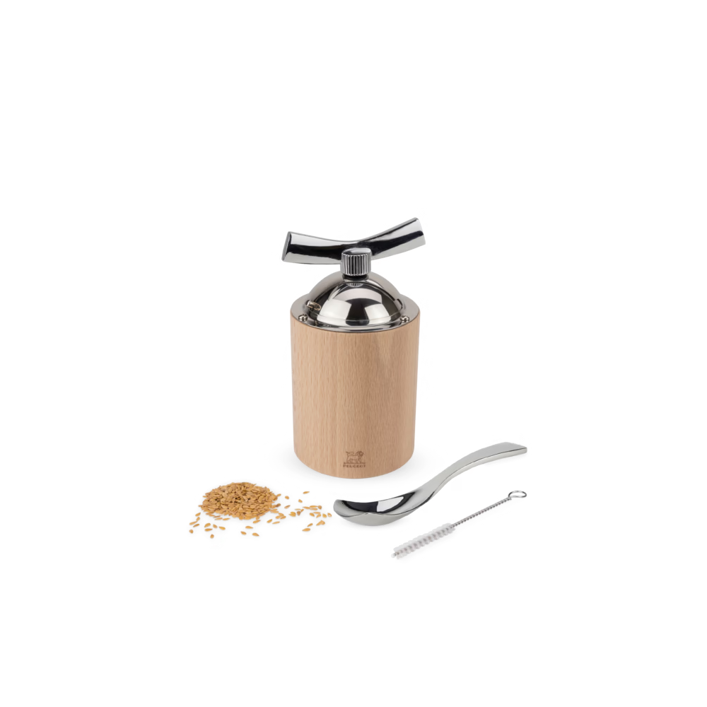 moulin a graines de lin peugeot saveurs isen naturel 13cm PEUGEOT SAVEURS - Moulin à graines de lin PEUGEOT SAVEURS Isen naturel 13cm