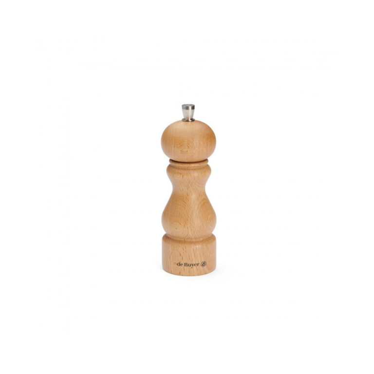 DE BUYER - Moulin à poivre DE BUYER Rumba 14cm en bois - 4 coloris