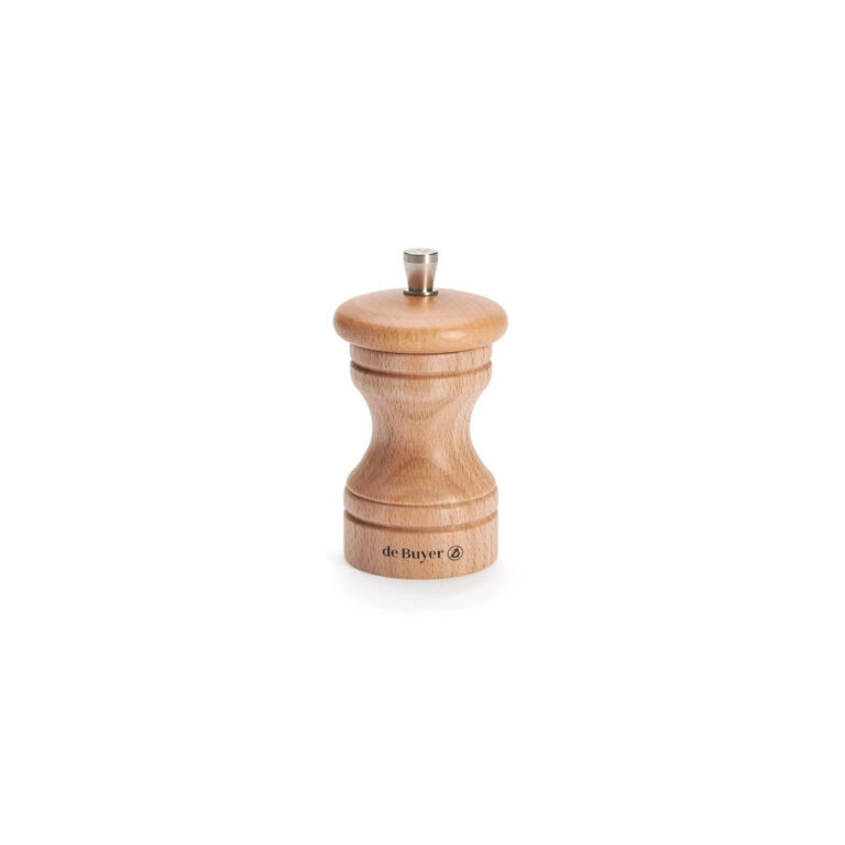 DE BUYER - Moulin à poivre Paso De Buyer 10cm en bois - 4 coloris