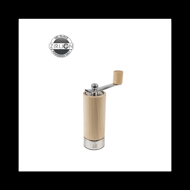 moulin a sel a manivelle peugeot saveurs isen zirlion naturel 18cm PEUGEOT SAVEURS - Moulin à sel à manivelle PEUGEOT SAVEURS Isen Zirlion naturel 18cm