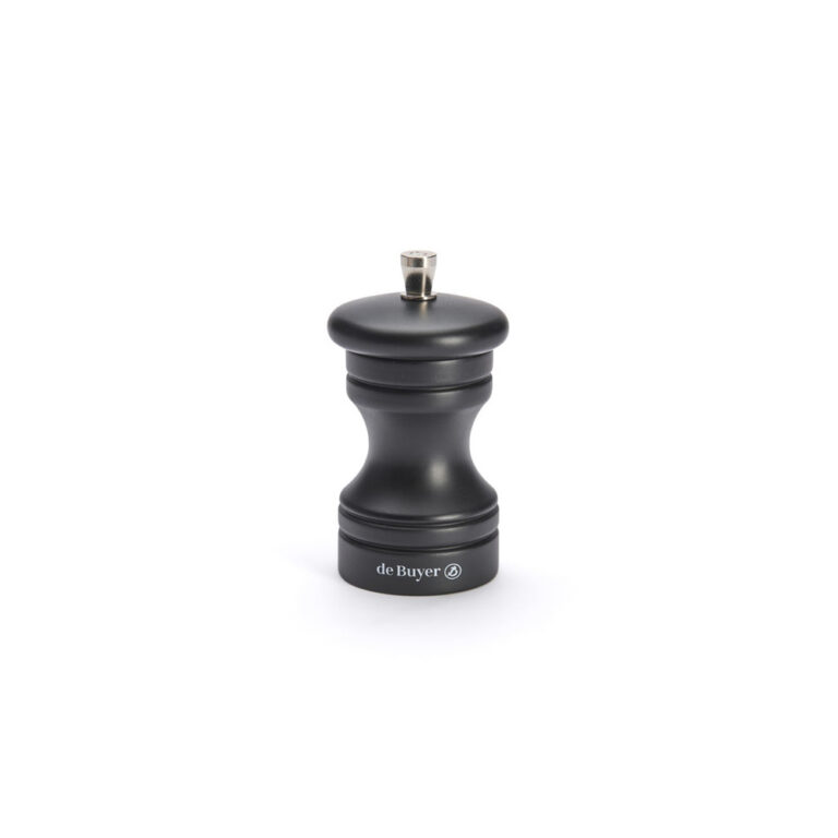 DE BUYER - Moulin à sel Paso De Buyer 10cm en bois - 4 coloris
