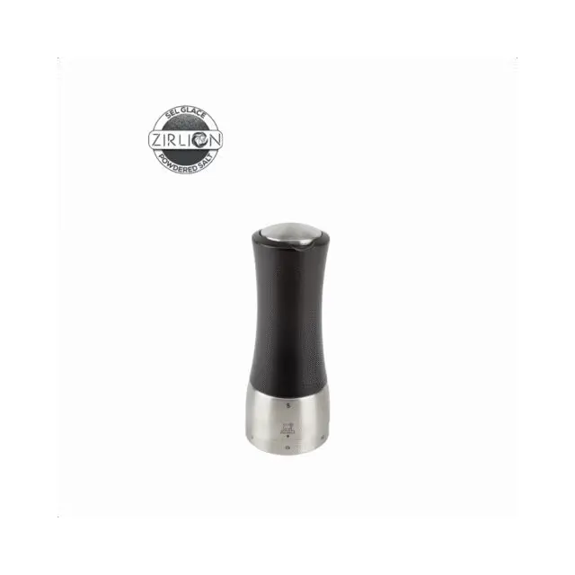 Peugeot Baya Moulin à Poivre Bois Chocolat 8 Cm - Mécanisme Garanti à Vie