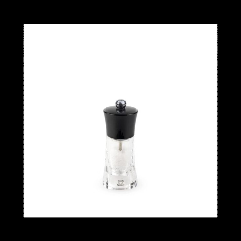 PEUGEOT SAVEURS - Moulin à sel sec PEUGEOT SAVEURS Molène acrylique 14cm noir