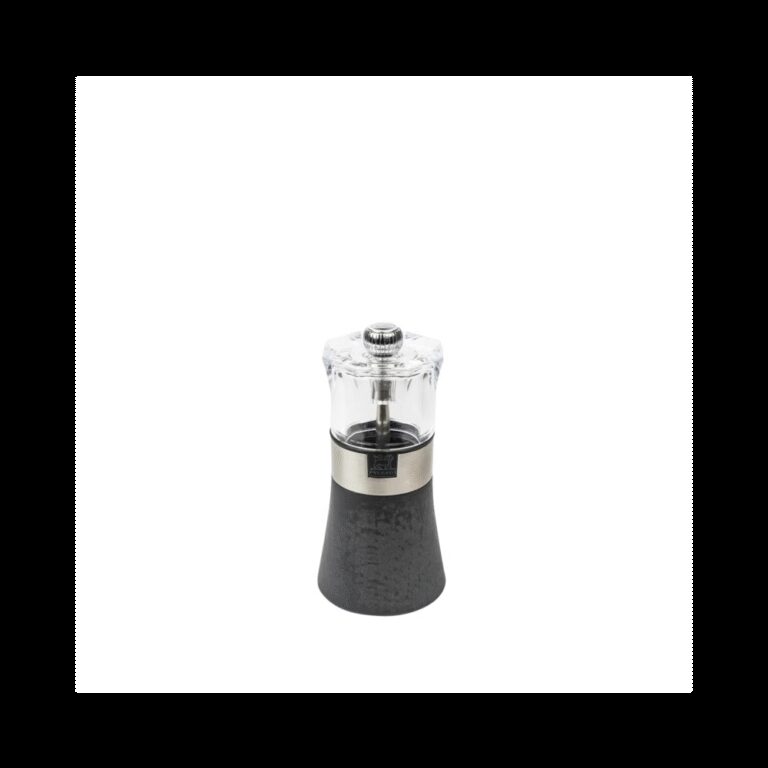 PEUGEOT SAVEURS - Moulin à sel sec PEUGEOT SAVEURS Oslo acrylique graphite 12cm