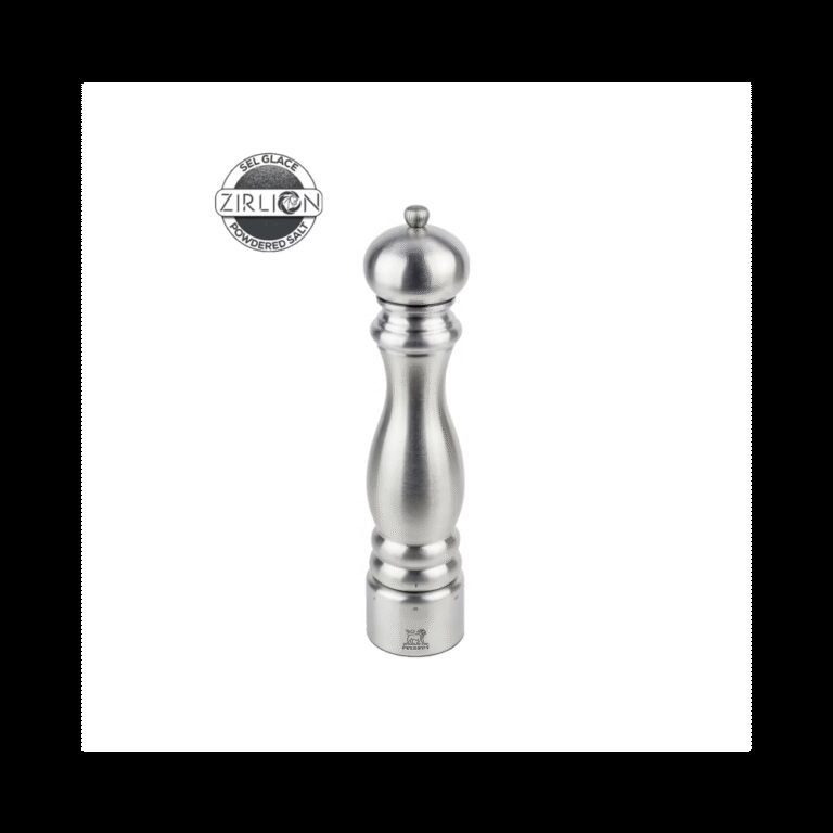 PEUGEOT SAVEURS - Moulin à sel sec PEUGEOT SAVEURS Paris Chef Zirlion u'Select inox - 3 tailles