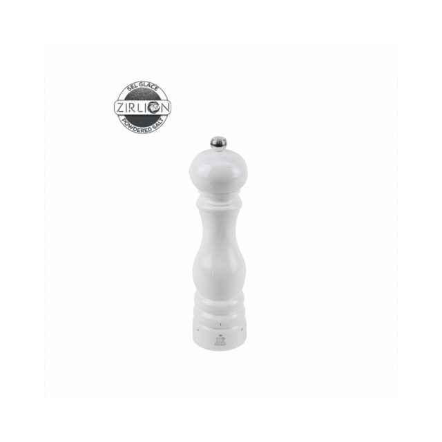PEUGEOT SAVEURS - Moulin à sel sec PEUGEOT SAVEURS Paris u'Select Zirlion Blanc laqué - 3 tailles