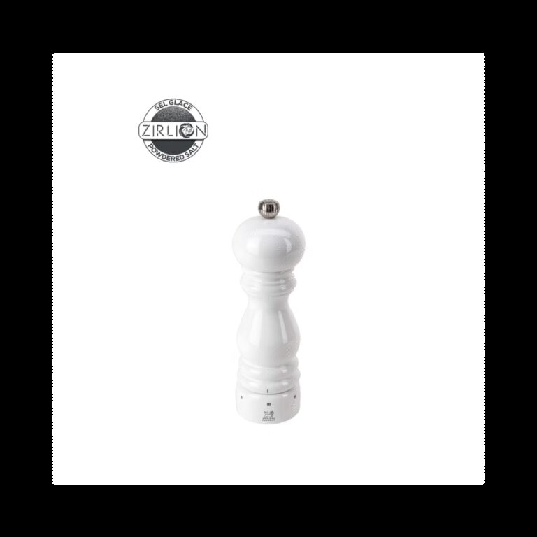 moulin a sel sec peugeot saveurs paris u select zirlion blanc laque 3 tailles PEUGEOT SAVEURS - Moulin à sel sec PEUGEOT SAVEURS Paris u'Select Zirlion Blanc laqué - 3 tailles