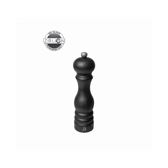 PEUGEOT SAVEURS - Moulin à sel sec PEUGEOT SAVEURS Paris u'Select Zirlion Graphite - 4 tailles