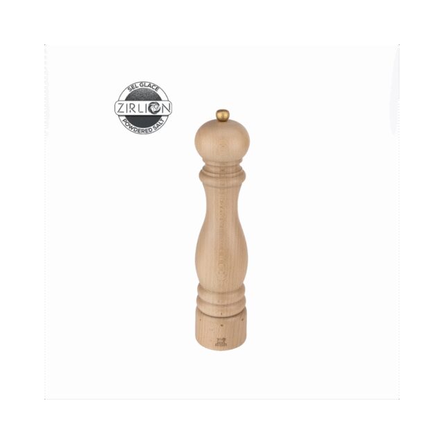 PEUGEOT SAVEURS - Moulin à sel sec PEUGEOT SAVEURS Paris u'Select Zirlion Naturel - 5 tailles