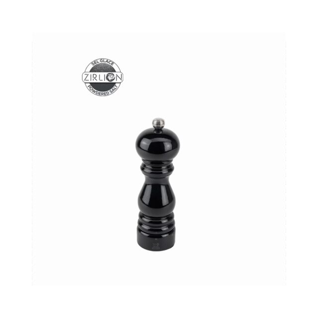 PEUGEOT SAVEURS - Moulin à sel sec PEUGEOT SAVEURS Paris u'Select Zirlion Noir laqué - 4 tailles