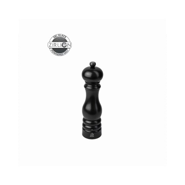 PEUGEOT SAVEURS - Moulin à sel sec PEUGEOT SAVEURS Paris u'Select Zirlion Noir Satin - 4 tailles