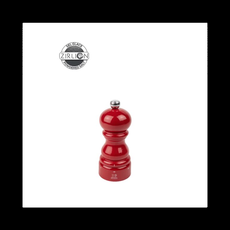 PEUGEOT SAVEURS - Moulin à sel sec PEUGEOT SAVEURS Paris u'Select Zirlion Rouge passion - 4 tailles