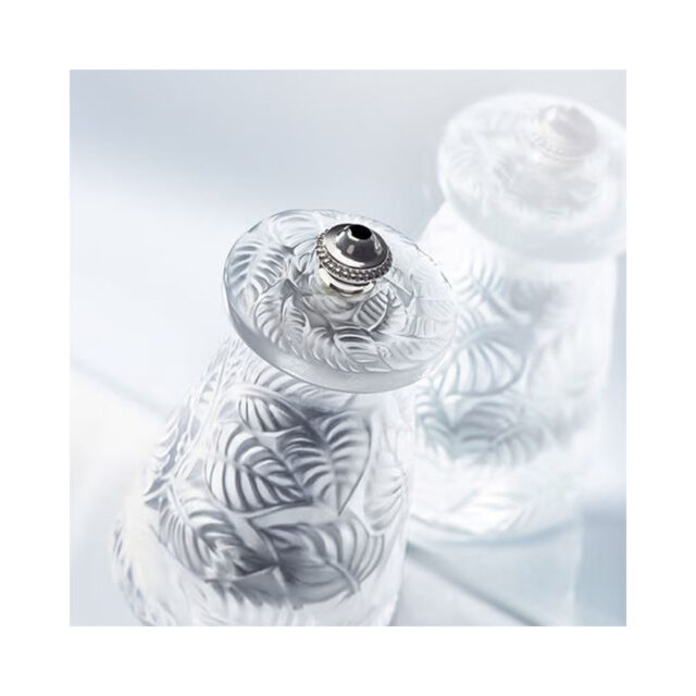 PEUGEOT SAVEURS - Moulin en cristal Peugeot Lalique à sel sec ou poivre 9cm
