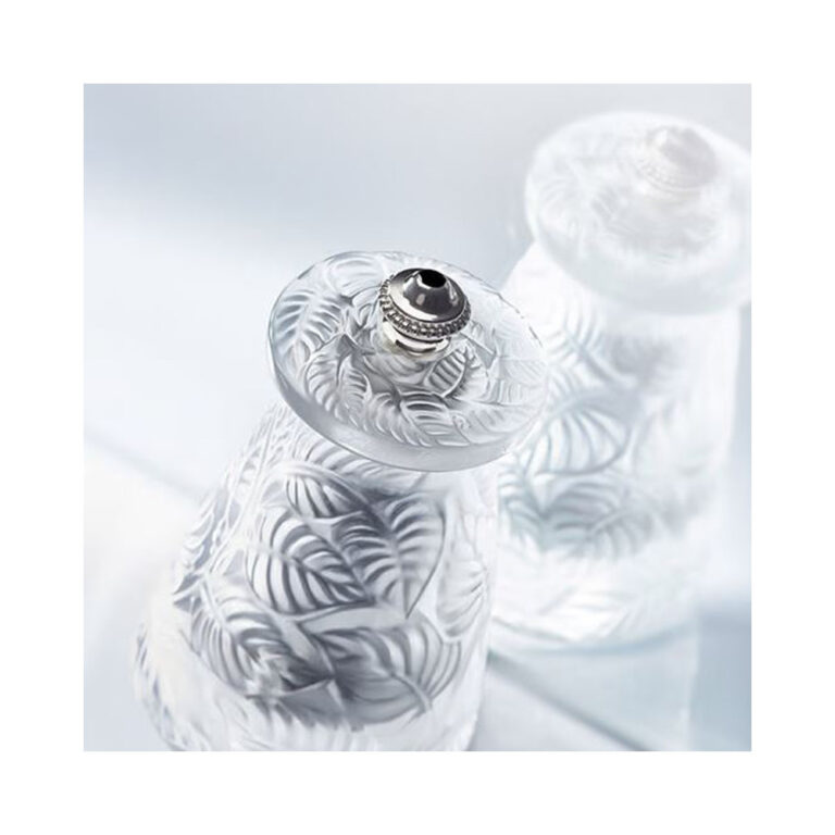 PEUGEOT SAVEURS - Moulin en cristal PEUGEOT Lalique à sel sec ou poivre 9cm