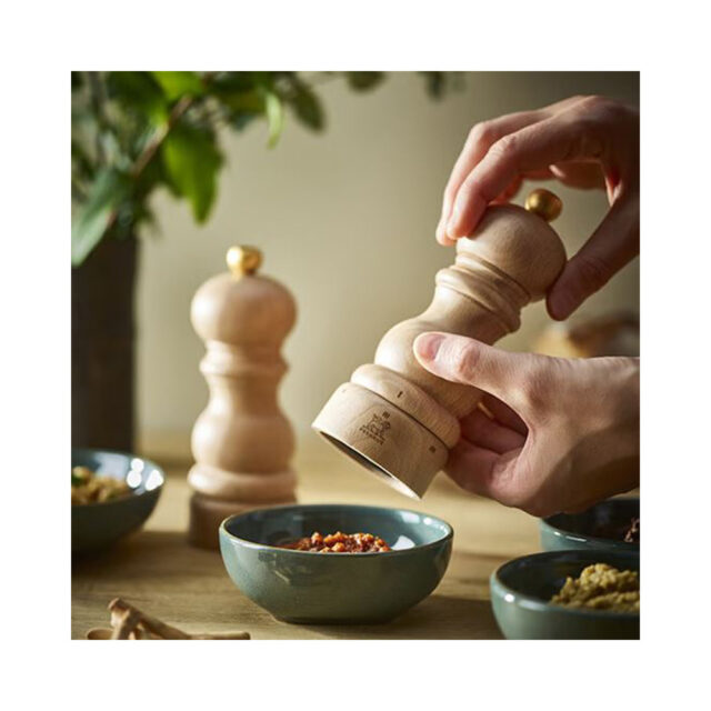 PEUGEOT SAVEURS - Moulin Peugeot sel sec poivre Paris Select Naturel - 6 tailles