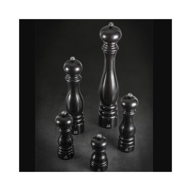 PEUGEOT SAVEURS - Moulin Peugeot sel sec poivre Paris Select Satin Black - 4 tailles