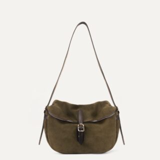 Bleu de Chauffe - Musette du pêcheur demi lune Margot – Musk